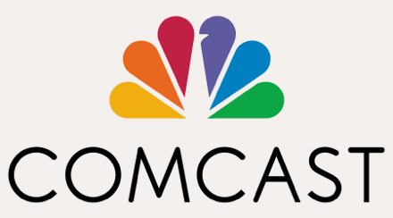 Logo of Comcast, a telecommunications company